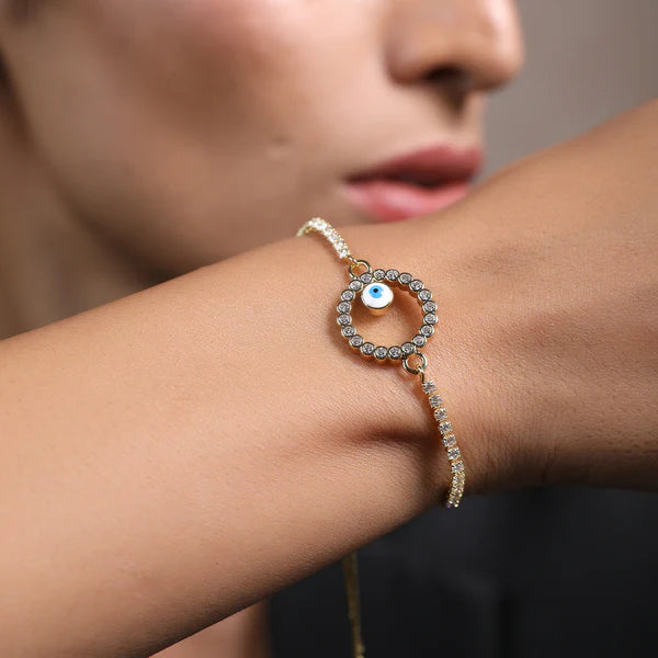 GlimmerGuard Evil Eye Bracelet