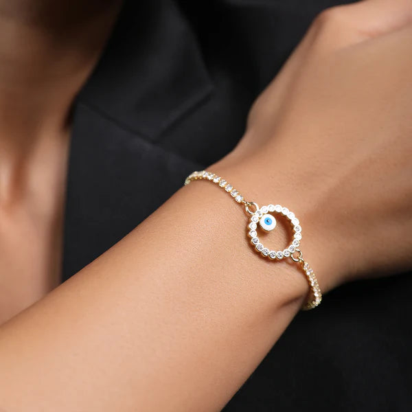 GlimmerGuard Evil Eye Bracelet