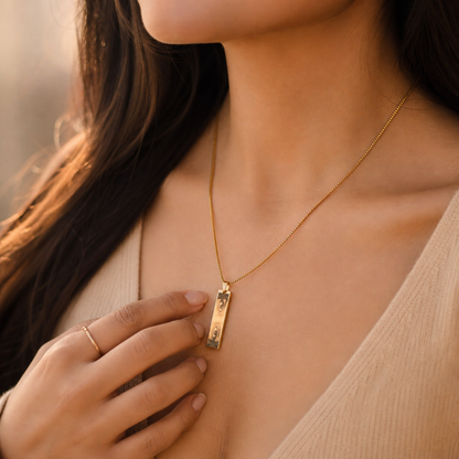 Eye of Love Personalized Necklace