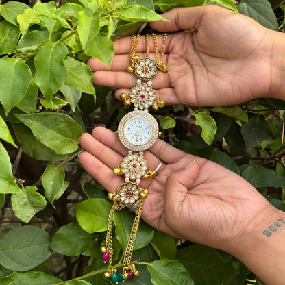 Premium White Flower Watch