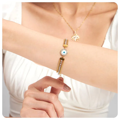 TennisGlow Evil Eye Bracelet