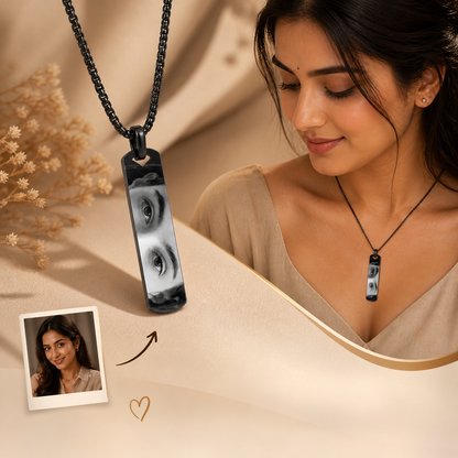 Eye of Love Personalized Necklace